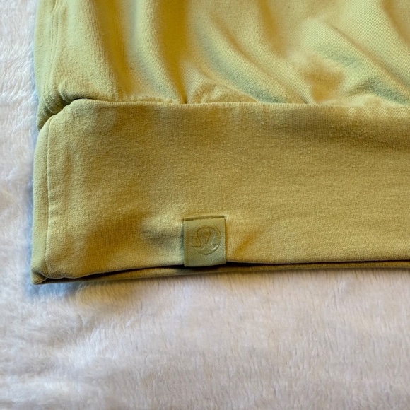 Pleated Modal Fleece Pullover Sz6 Dew Gree - Picture 8 of 10